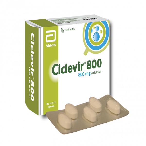 Ciclevir Aciclovir 800Mg Glomed (H50V)