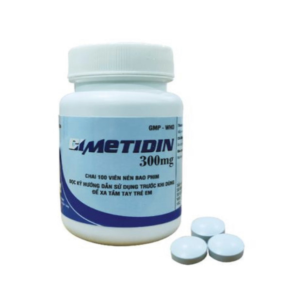 Cimetidine 300Mg _Sóc Trăng (Lọ100 Viên)