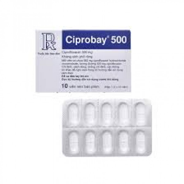 Ciprobay 500 _Bayer (H10 Viên) Ngoại-