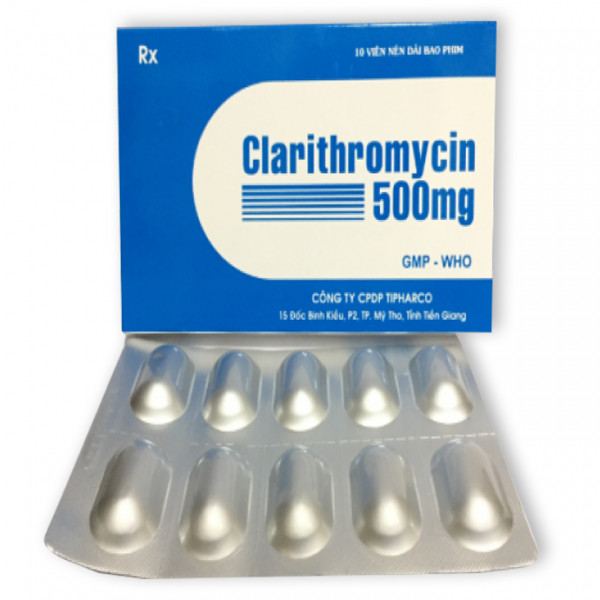 Clarithromycin 500Mg Tipharco (H10V)