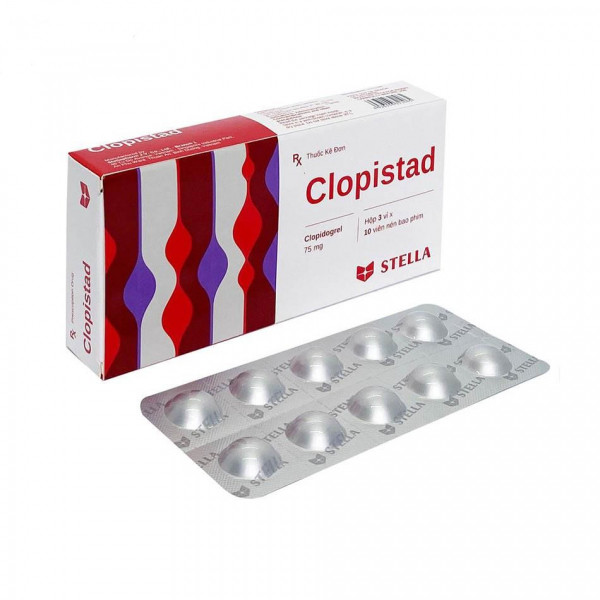 Clopistad Clopidrogel 75Mg Stella (H30V)