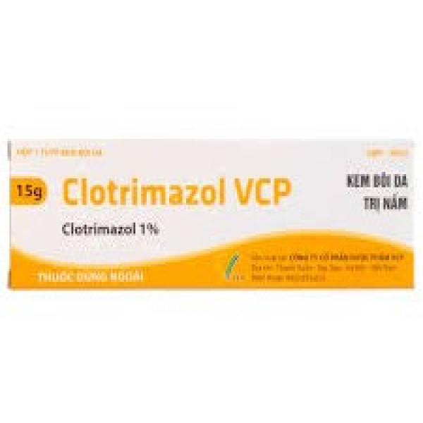 Clotrimazol 1% Vcp (Tuýp15G)