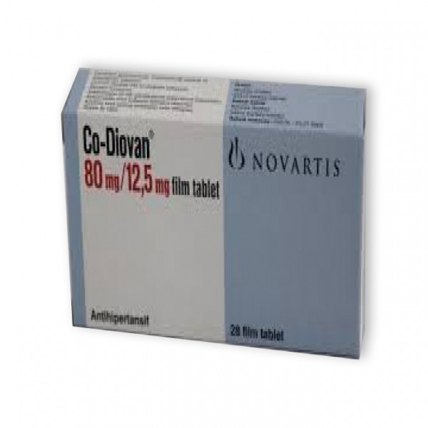 Co-Diovan Tab 80Mg12.5Mg Novartis (H28V)