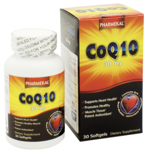 Co Q10 Coenzym Pmk _ Mỹ (Lọ30V) Vàng