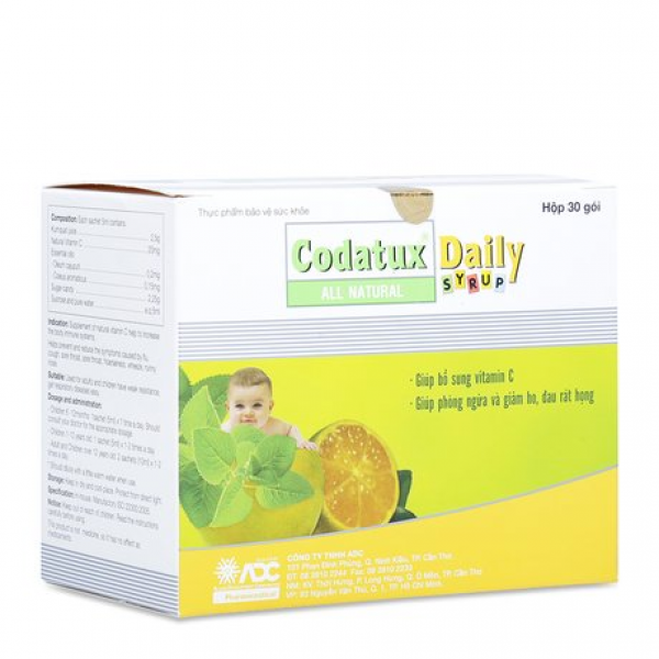 Codatux Daily Syrup Adc (H30Gói5Gr)
