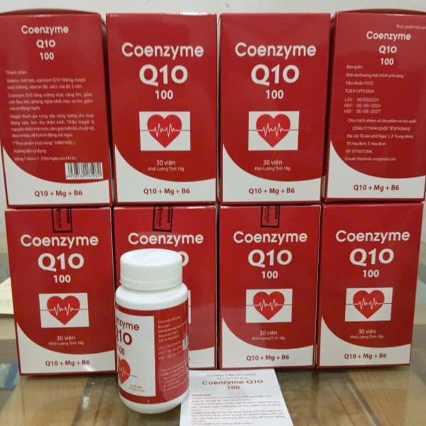 Coenzyme Q10 _Phúc (Lọ30V) bổ tim