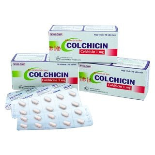 Colchicin 1Mg Khánh Hòa (H100V)