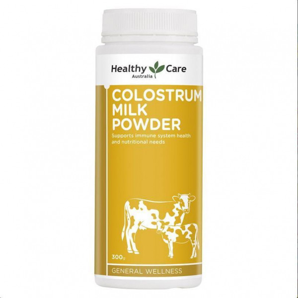 Colostrum Milk Powder Sữa Bò Non Úc Healthy Care (L300G)