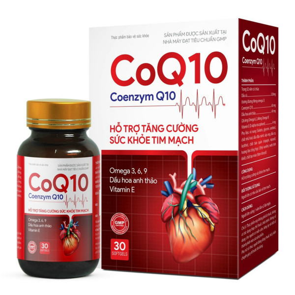 CoQ10 Điểm _Ako (Lọ30V) K100-D8.27 bổ tim
