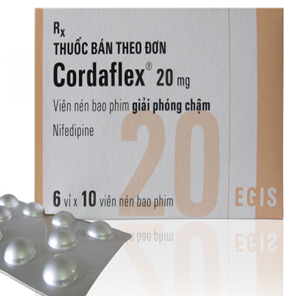 Cordaflex 20Mg (Nifedipine) _Egis Pharma (H60V)