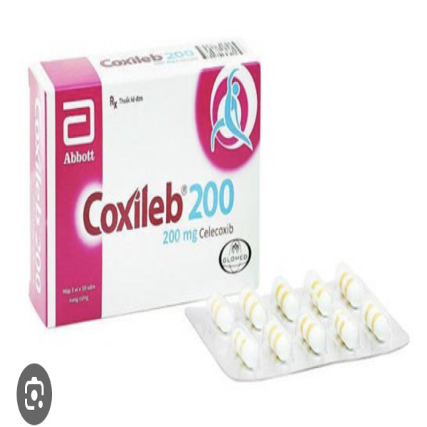 Coxileb 200Mg (Celecoxib) _Glomed (H3 Vỉ X 10V)
