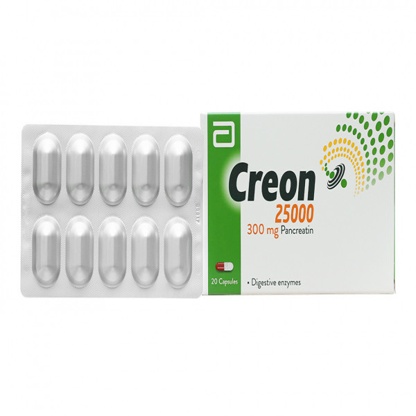 Creon 25000 Pancreatin 300Mg Abbott (H20V)
