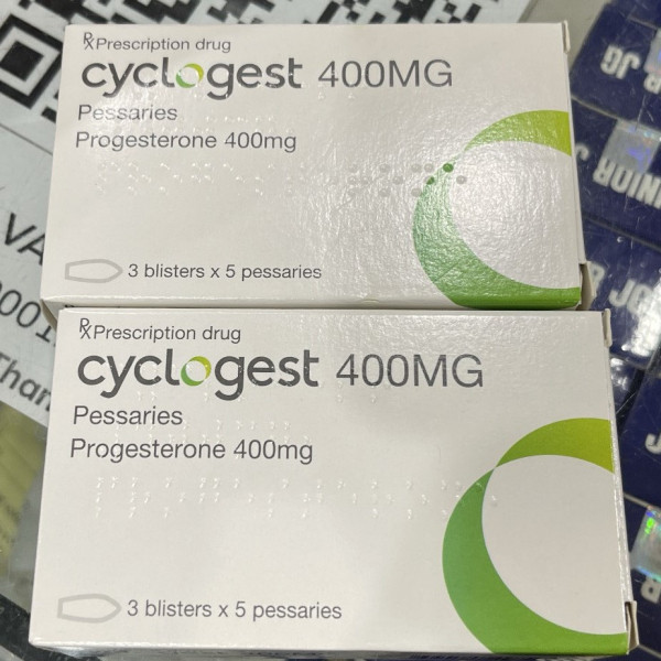 Cyclogest 400Mg Đặt, Mới (H3 Vỉ X 5 Viên)