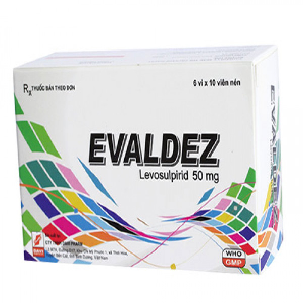 Evaldez 50mg (Levosulpirid) Davipharm (H/60V)