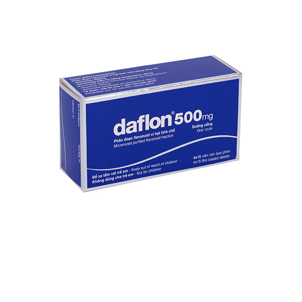 Daflon 500Mg _ Pháp (H4 Vỉ X 15V)