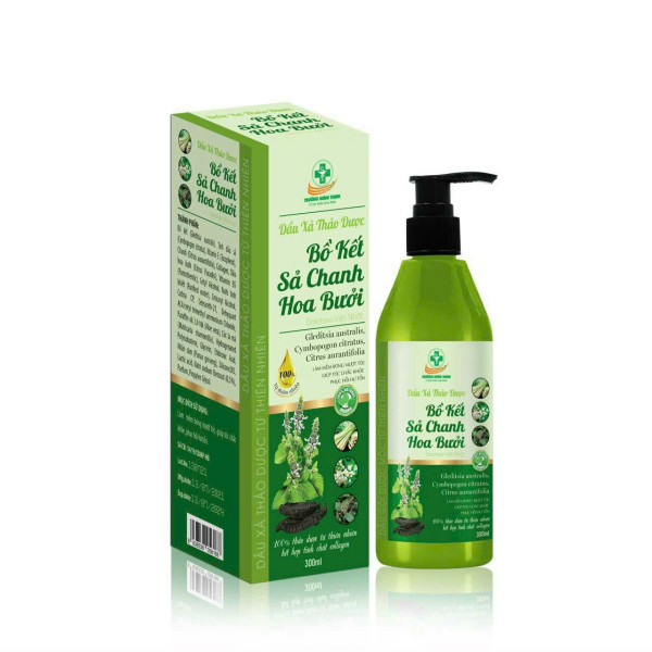 Dầu Xả Bồ Kết Sả Chanh Hoa Bưởi (C300Ml)