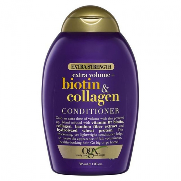 Dầu Xả Ogx Biotin & Collagen Conditioner Johnson _Mỹ (Chai385Ml) Tím