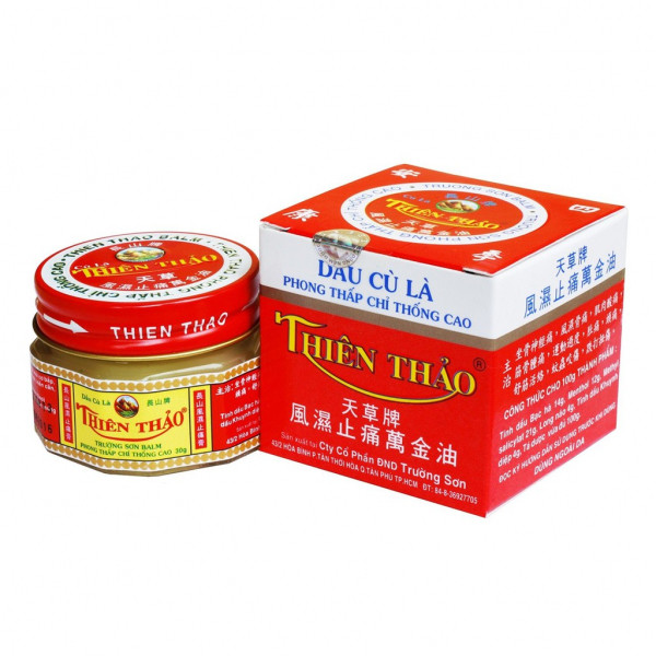 Dầu Cù Là Thiên Thảo (Lọ30G) To