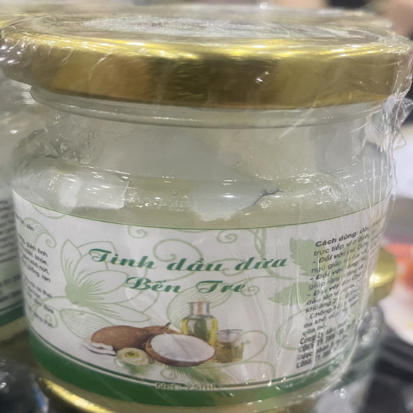 Dầu Dừa Hữu Cơ Bến Tre (Lọ75Ml)