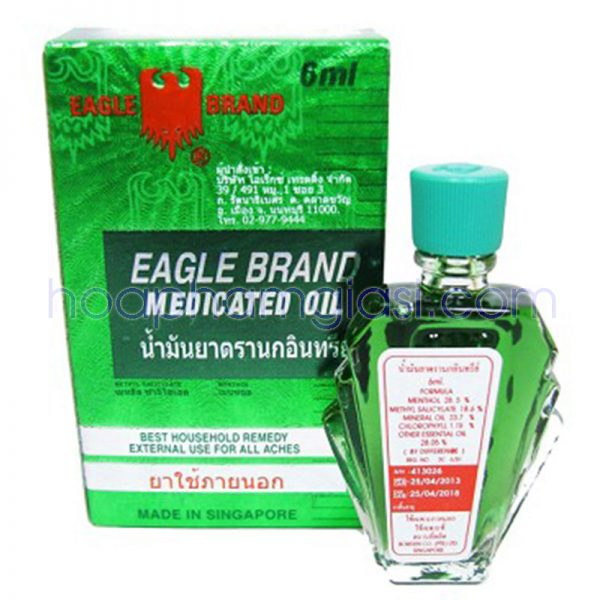 Dầu Eagle Brand Medicated Oil _Singapore (C24Ml) - Công Ty