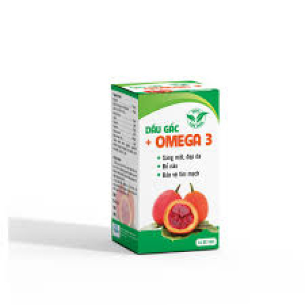 Dầu Gấc Omega 3 (Lọ50 V)