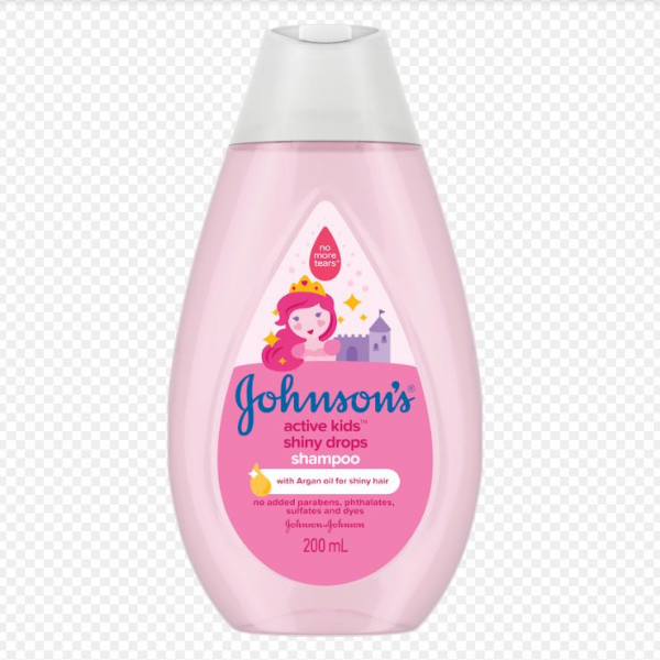 Dầu Gội Johnson's Active Kids Shiny Drops Shampoo (C200Ml)