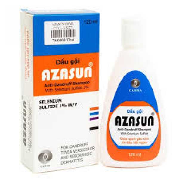 Dầu Gội Azasun 1% Gamma (C120Ml)