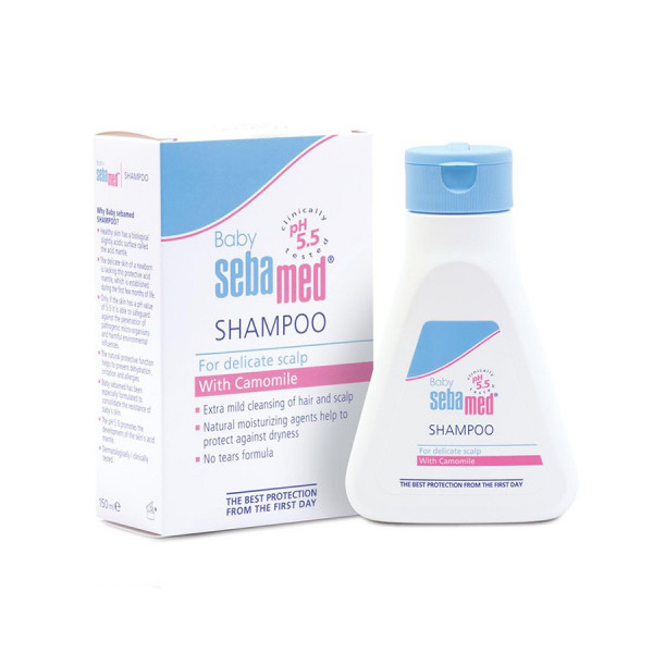 Dầu Gội Dịu Nhẹ Không Cay Mắt Cho Bé Sebamed Ph 5.5 Shampoo (C150Ml)