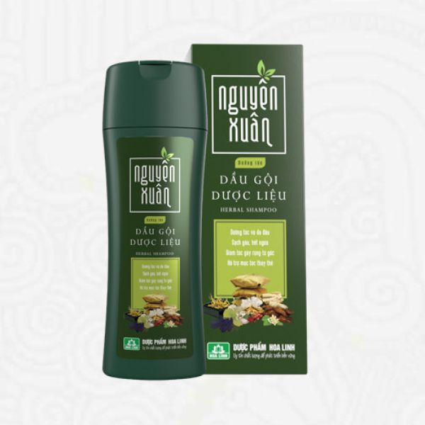 Dầu Gội Dược Liệu Nguyên Xuân Hoa Linh Xanh (C200Ml)