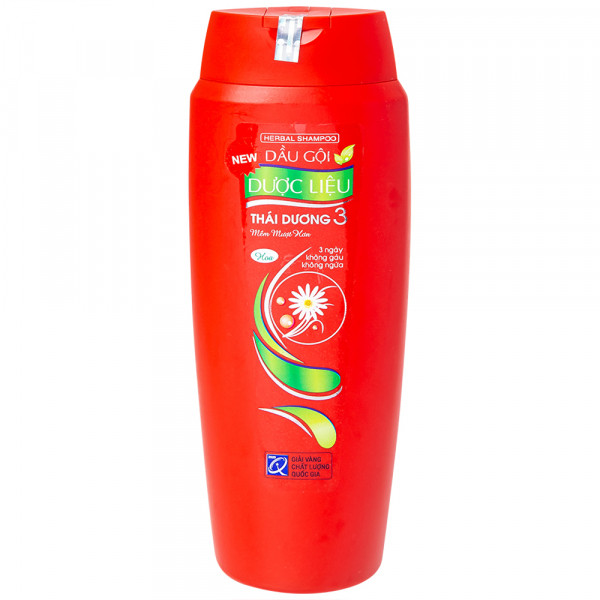 Dầu Gội Dược Liệu Thái Dương 3 (C200Ml) ( Đỏ)