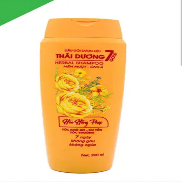 Dầu Gội Dược Liệu Thái Dương 7 _Vàng (C200Ml)