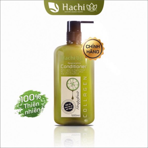 Dầu Gội Hachi Collagen Trà Xanh (C800Ml)