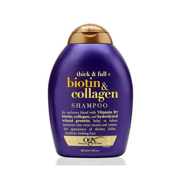 Dầu Gội Ogx Biotin & Collagen Shampoo _Mỹ (C385Ml) Tím