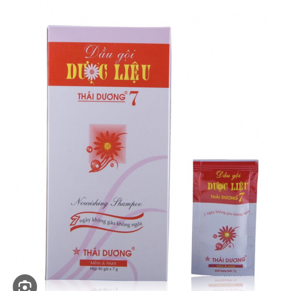 Dầu Gội Thái Dương 7 Gói (Hộp40 Gói X 7Ml)