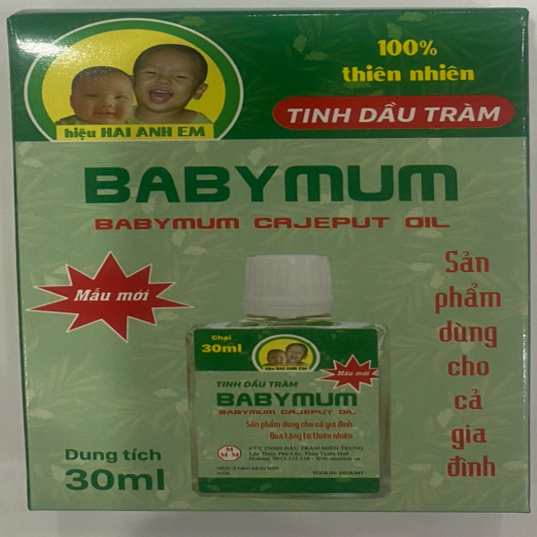 Tinh Dầu Tràm Babymum (Lọ 30Ml)