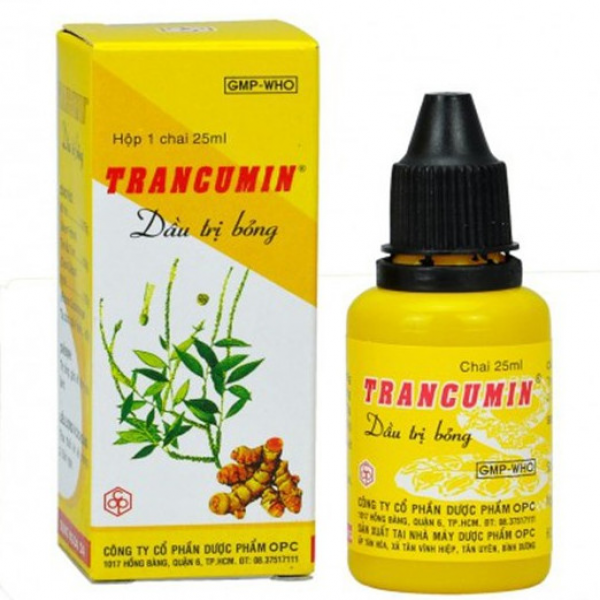 Dầu Trị Bỏng Trancumin Opc (C25Ml)