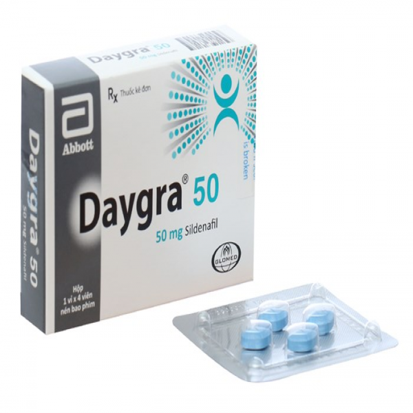 Daygra 50Mg (Sildenafil) _Glomed (H4V)