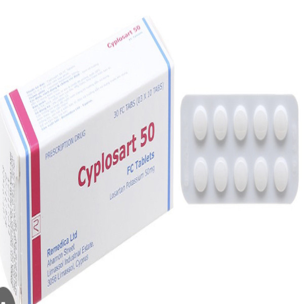 Cyplosart 50Mg (H/3Vỉ X 10V)