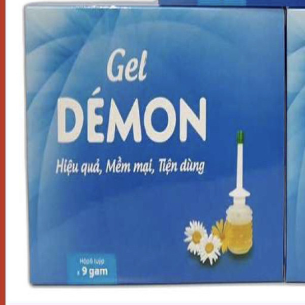 Thụt Gel Demon 9G Người Lớn _Xanh (H/6 Ống)