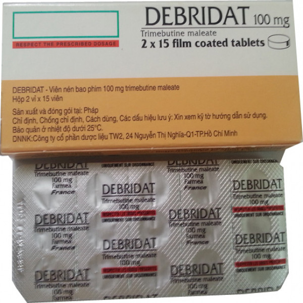 Debridat 100Mg (Trimebutine) _Pfizer (H30V) Ngoại