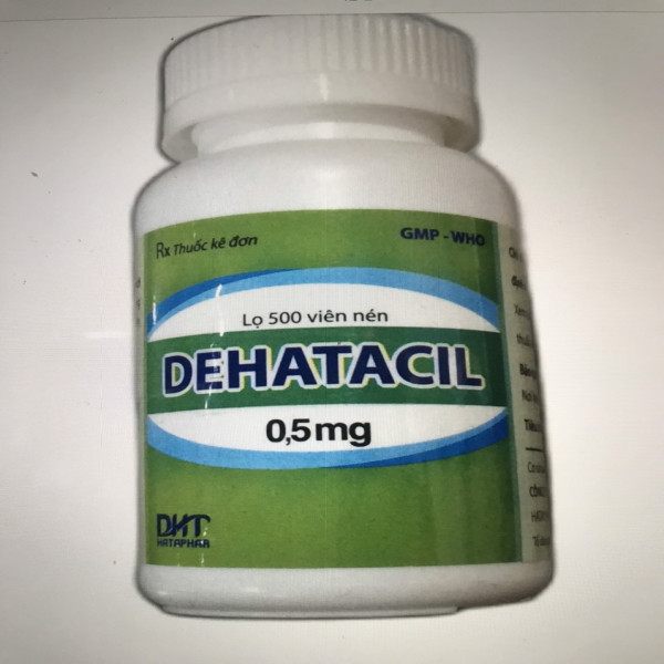 Dehatacil (Dexa ) Trắng _Hà Tây (Lọ500V)