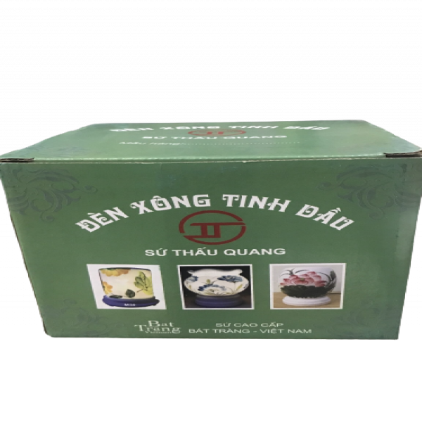 Đèn Sứ Xông Tinh Dầu Loại To (H1C)