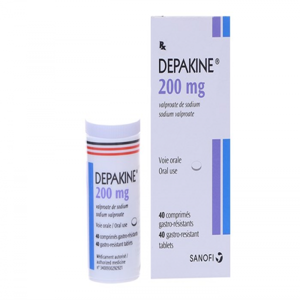 Depakin 200Mg Sanofi (L/40V) Vên
