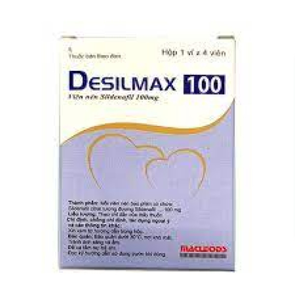 Desilmax 100Mg (Sildenafil) _Ấn (H4V)