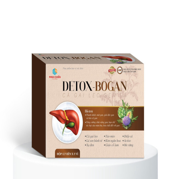 Detox Bogan Bổ Gan _Mc (Hộp/12 Vỉ X 5V)