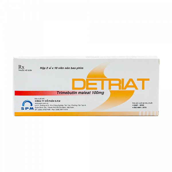 Detriat Trimebutine 100Mg Spm (H20V)