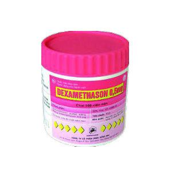 Dexamethason 0,5Mg Nén Ngọt _Đồng Nai (L/500V)