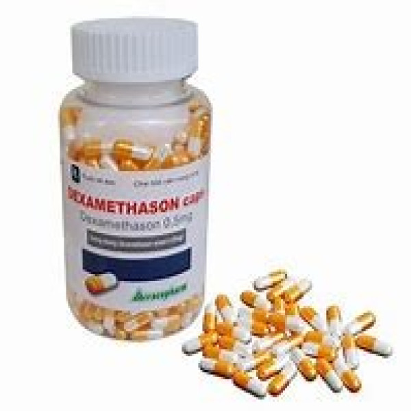 Dexamethason 0.5Mg _ Viên Nang, Vacopharm (L500V)