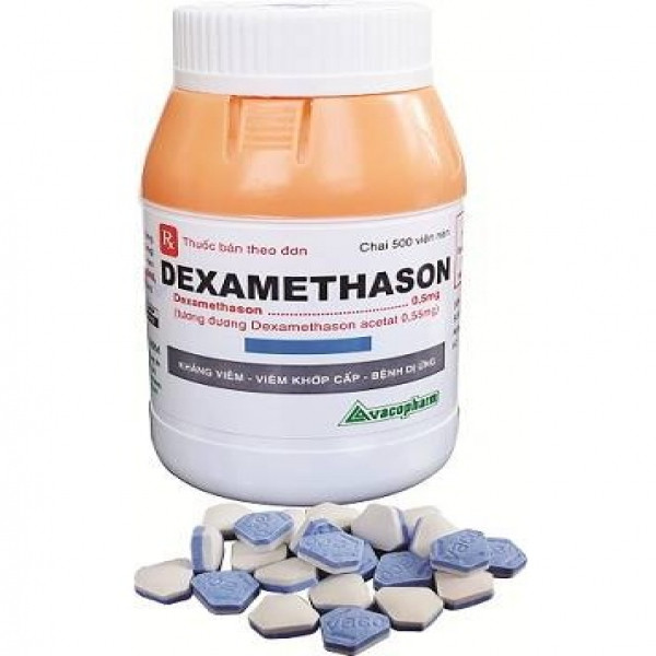 Dexamethason 0.5Mg Vacopharm (L500V) Nén
