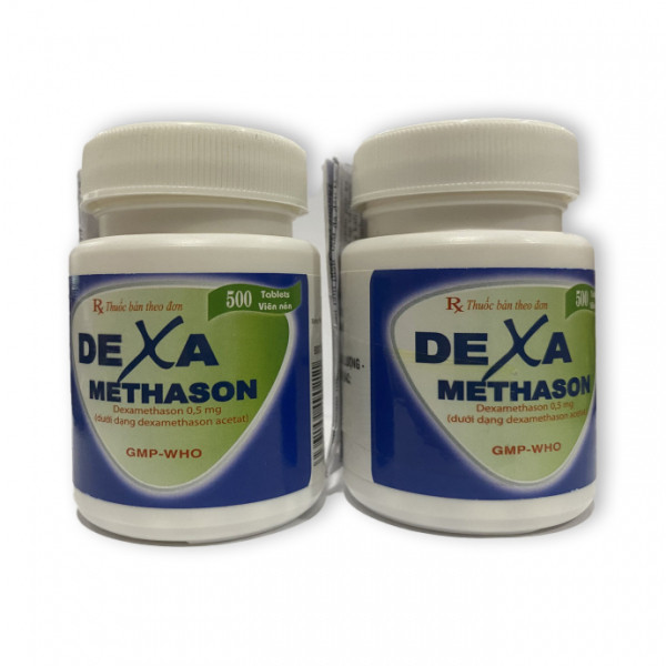 Dexamethason 0,5Mg Becamex (C500V) ( Viên Nén Trắng )